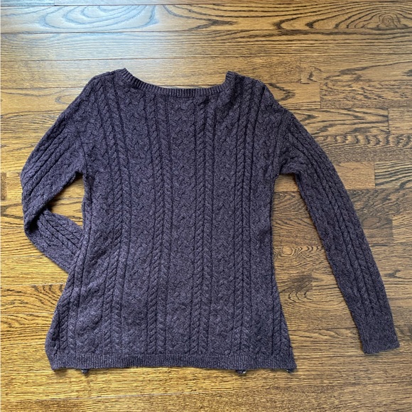 American Eagle Side Zip Sweater - Purple - Small - Picture 1 of 4
